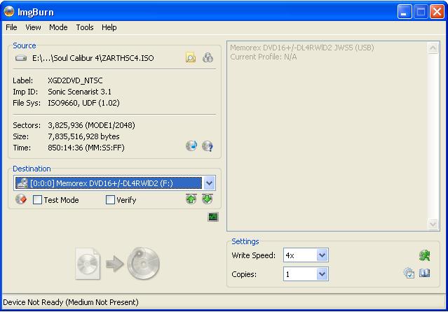 Device not ready medium not present tray closed что делать